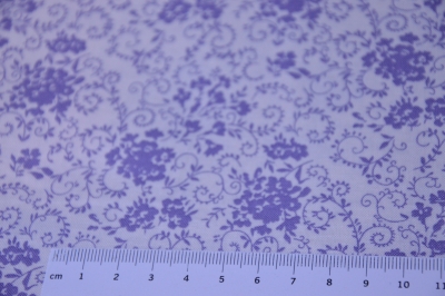 Baumwolle Blümchen lila